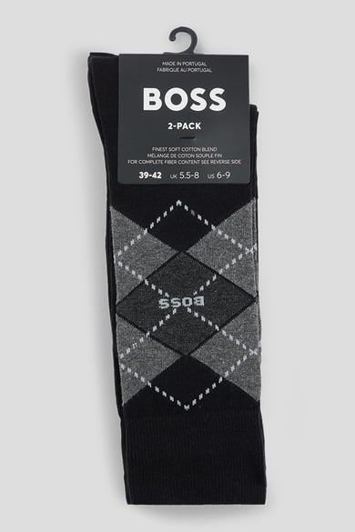 ΚΑΛΤΣΕΣ 2PACK BOSS - 001 ΜΑΥΡΟ